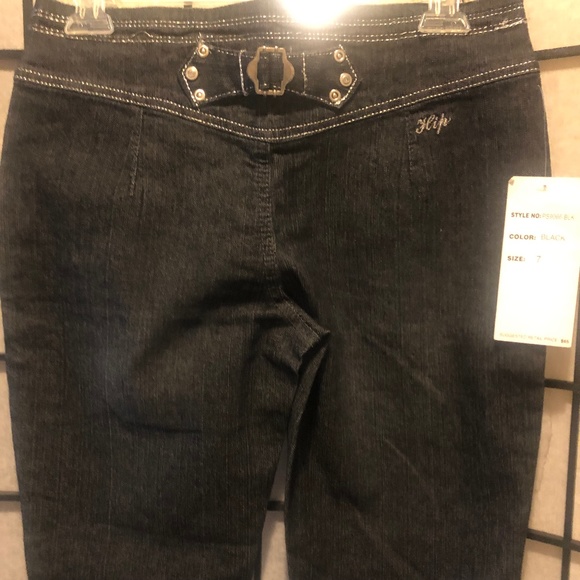 Girl’s Hip Skinny Jeans Blue Stretchy Denim Size 7 Inseam 31” New With Tags - Picture 4 of 7